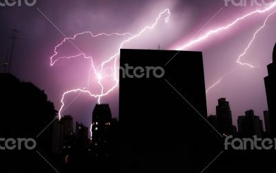 Lightening in Sao Paulo 