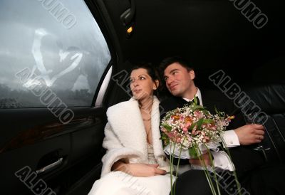 Newly-married couple