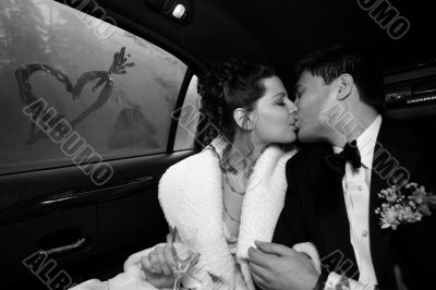 Newly-married couple