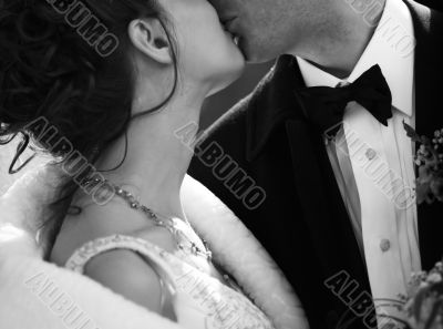 Newly-married couple