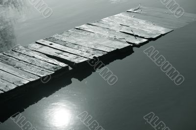 The bridge on the river