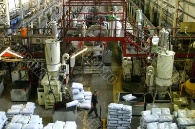 Factory on manufacture of pipes