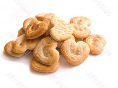 cookies isolated on white