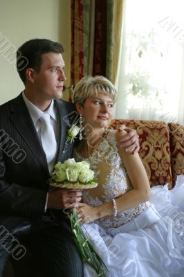 Newly-married couple