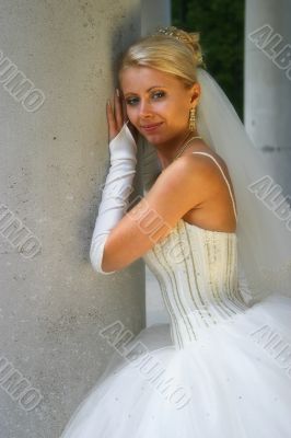 Newly-married couple