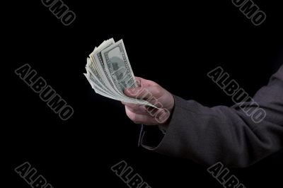 getting money