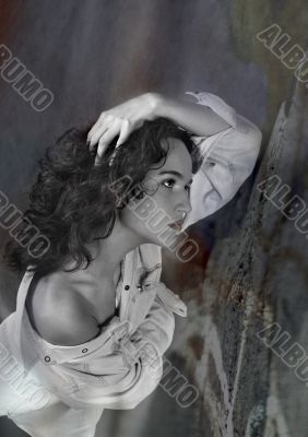 Portrait of the young girl