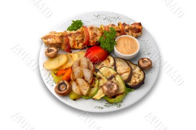 chicken kebab