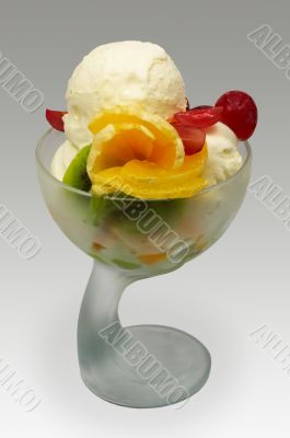 fruit ice cream