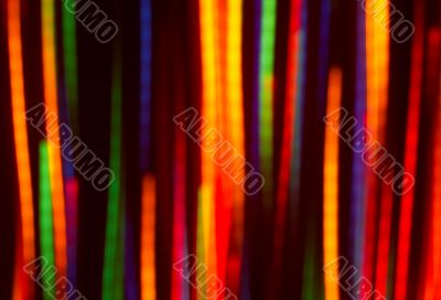 colored light motion blurs
