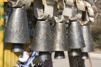 Bells in a row