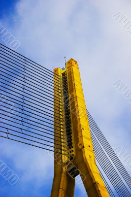 Yellow Cable bridge