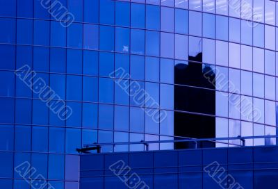 New office building facade
