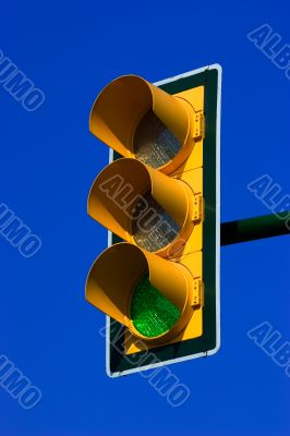 Green traffic light
