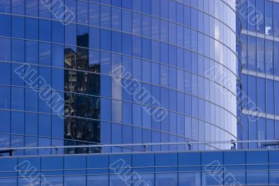 Blue Corporate office building
