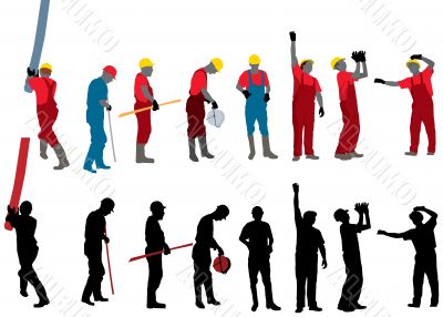 Construction workers