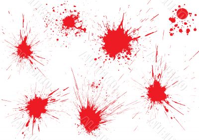Blood drops