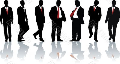 Group of businessmen