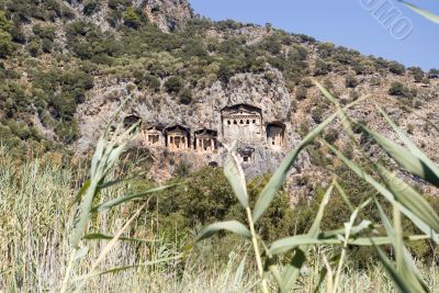 Ancient Lycian King Tombs