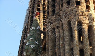 Barcelona. Cathedral Sagrada Familia