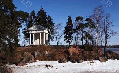 Spring in landscape park