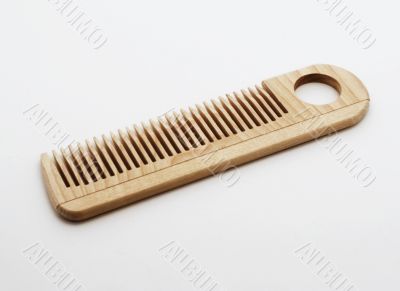 Hairbrush for hair from the Siberian cedar