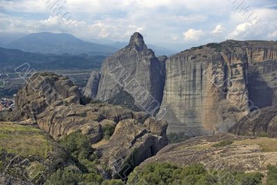 Meteora Rocks