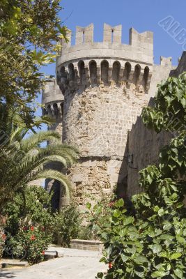 Tower in Rodos Castle
