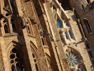 Barcelona. Cathedral Sagrada familia
