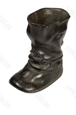 metal boot.
