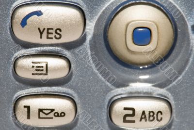 Mobile phone button