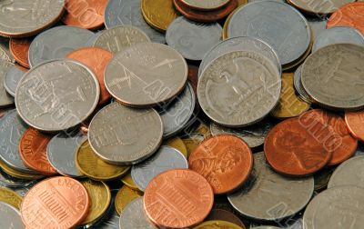 Coins background