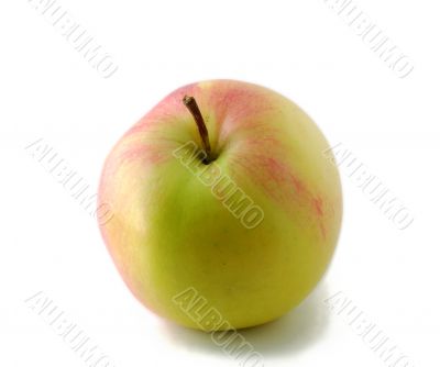 Red green apple