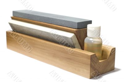 Oil and grindstone