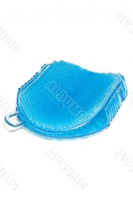 Plastic massage brush