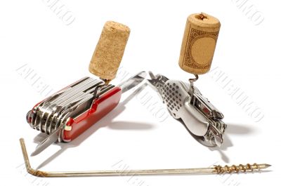 Rusty corkscrew