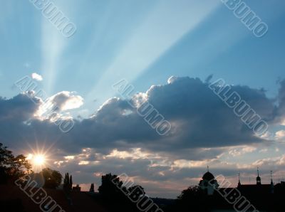 shaft of light