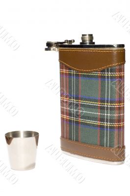 water-bottle with can