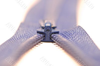 zipper close up