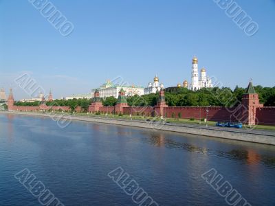 The Kremlin quay
