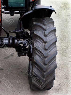 wheel, tractor