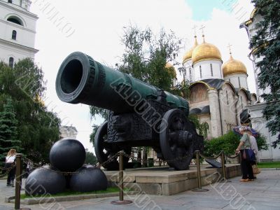 Tsar-gun, the Kremlin, Moscow