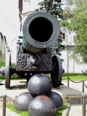 Tsar-gun, the Kremlin, Moscow