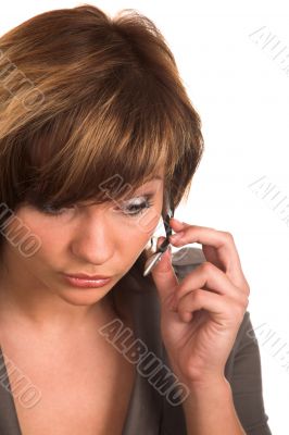girl with headphone