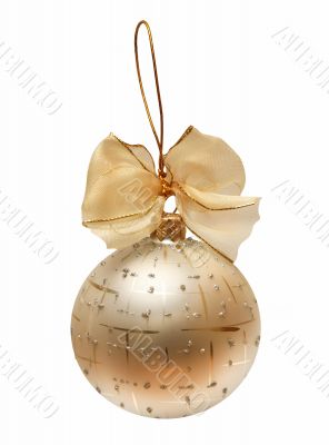 Gold Christmas Ball