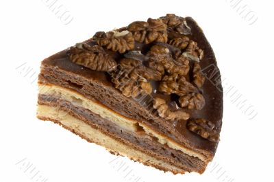Cake with nuts