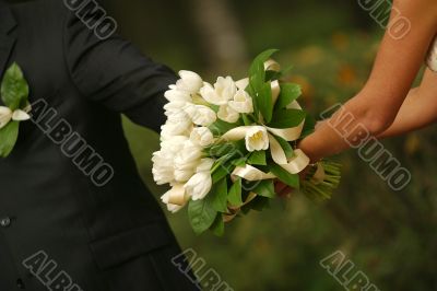 Newly-married couple