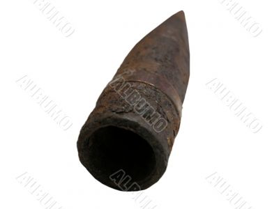 old rusty shell