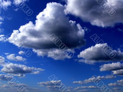 CLOUDS ON SKY