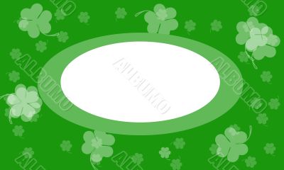 Color background with abstract flowers